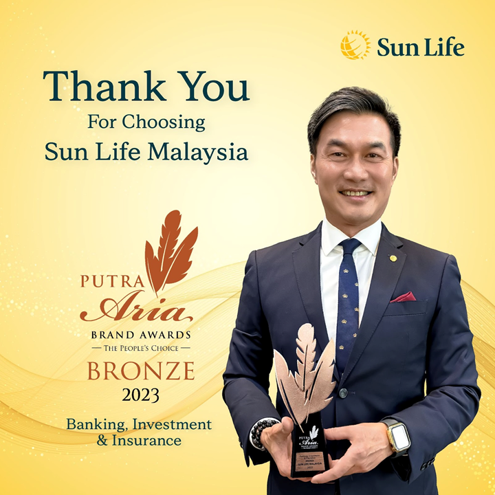 Sun Life Malaysia Wins Inaugural Putra Aria Brand Award 2023