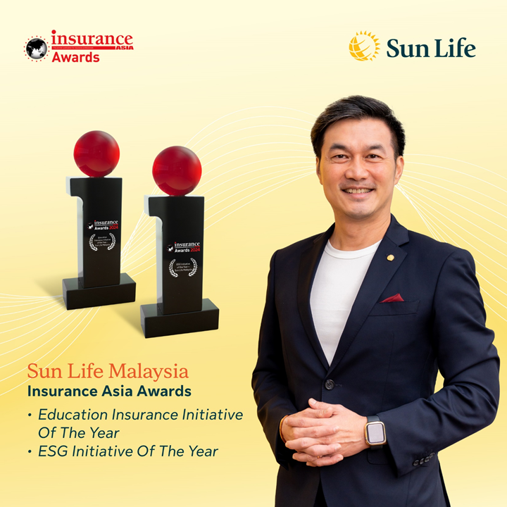 Sun Life Malaysia Celebrates Double Wins at Insurance Asia Awards 2024