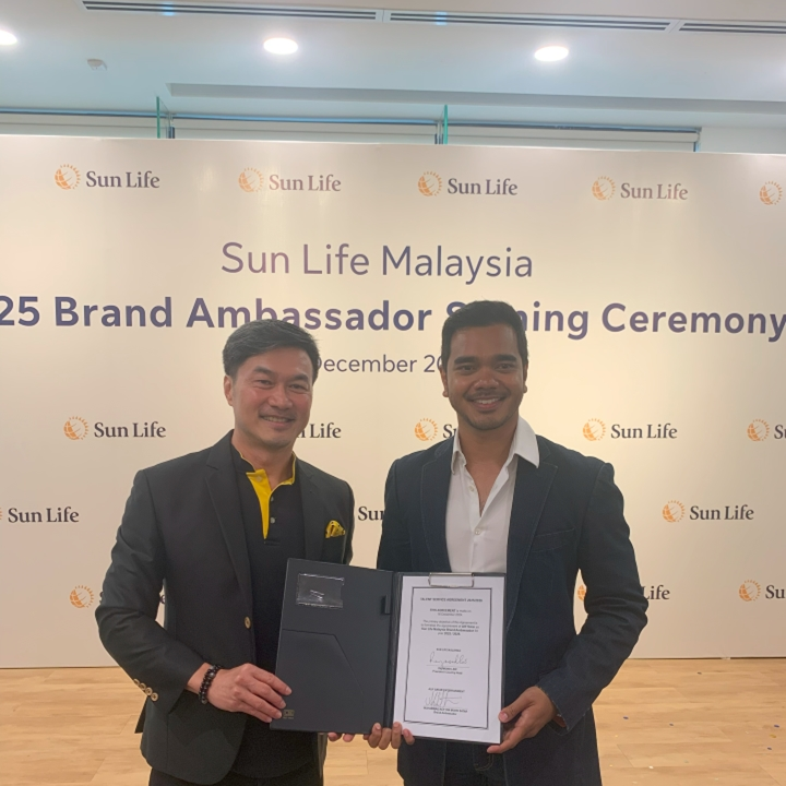 Welcoming Alif Satar to the Sun Life Malaysia Family!