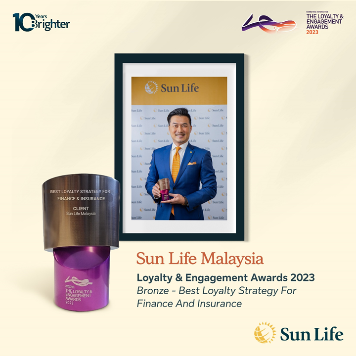 Sun Life Malaysia Honoured For Best Loyalty Strategy for Finance & Insurance